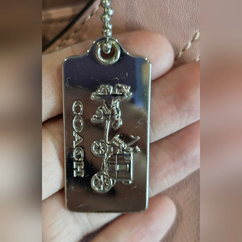 Coach Soho Lynn Hobo Bag Rose Pink Leather - Picture 10 of 15